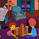Ned Flanders reads the news about his very own bridge.
